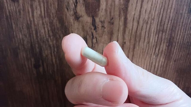 ヘアバースのカプセルサイズ