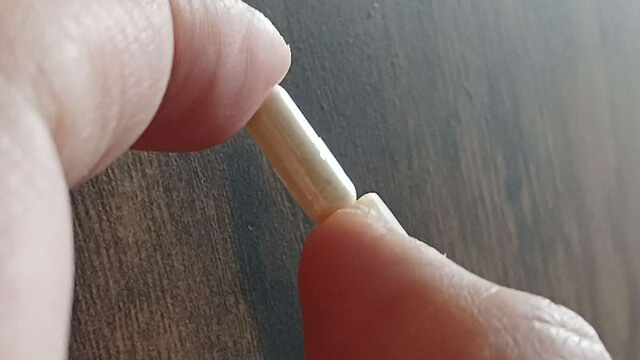 ヘアバースサプリメントのカプセル