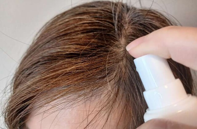 シャンプー時の抜け毛が減ってきた。