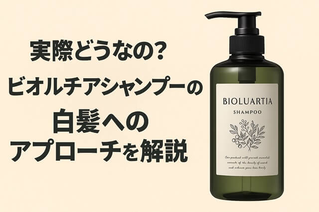 実際どうなの？ビオルチアシャンプーの白髪へのアプローチを解説