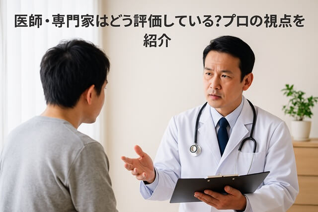 医師・専門家はどう評価している？プロの視点を紹介