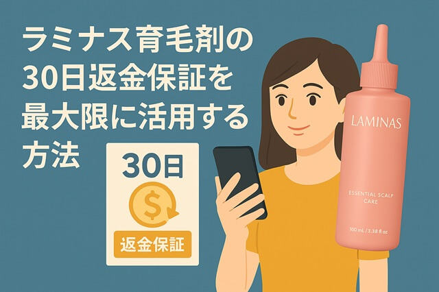 ラミナス育毛剤の30日返金保証を最大限に活用する方法