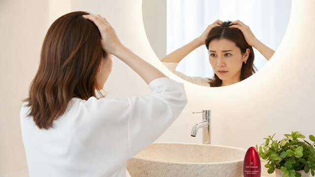 【体験】40代の薄毛に悩む女性がメディカルエストロジー スカルプセラムを3ヶ月使ってみた結果