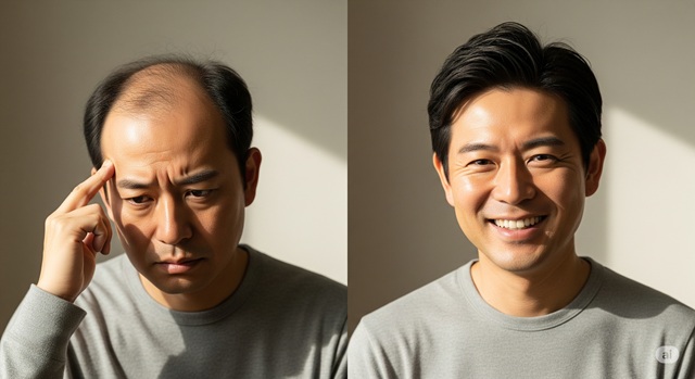 禿げやすいひと（男）の特徴を理解し、不安から行動へ