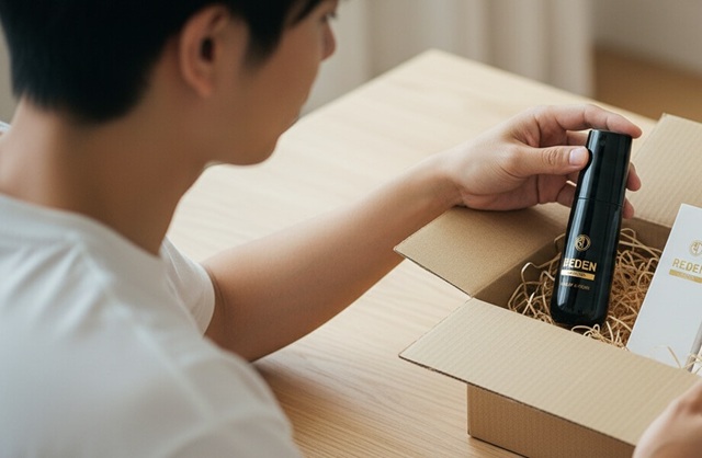 リデン育毛剤を購入！注文から手元に届くまでのレビュー