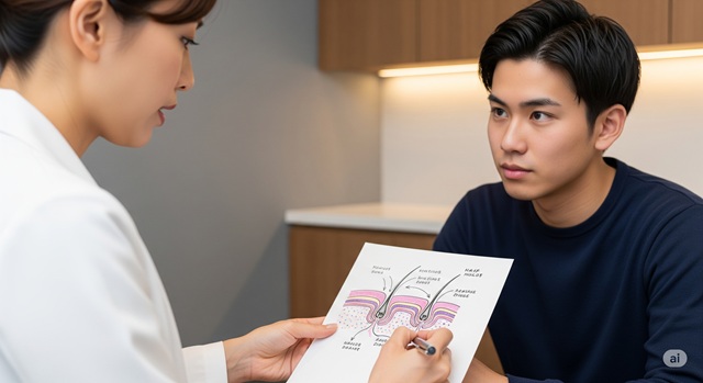 実はこんなにある！薄毛の主な原因とメカニズム