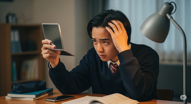 親に言えない…高校生男子が薄毛の悩みを一人で抱え込まないための心構え
