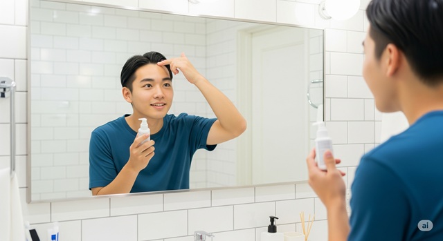 高校生でも始められる！つむじハゲ対策におすすめの育毛剤と正しい使い方
