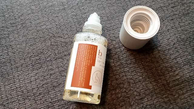 ビーリス育毛剤のテクスチャー