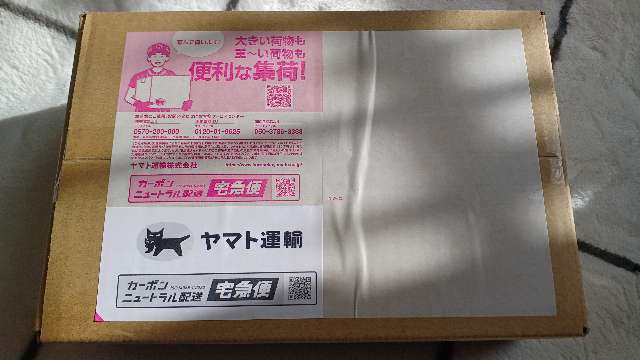 リリィジュを公式サイトで購入し届いた時の様子