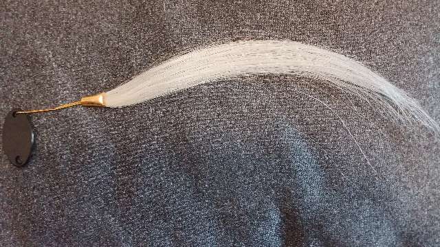 白髪染め用の人毛テスター