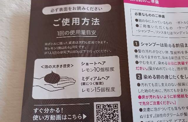 使用量の目安を解説