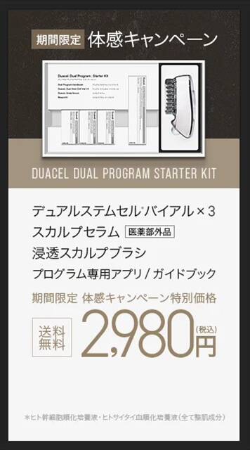 デュアセルスターターキット