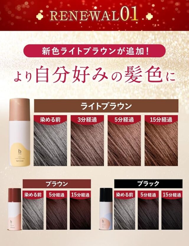 自分に合うのはどれ?色の選び方3色を比較