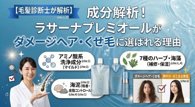 ラサーナプレミオール成分